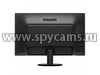 Монитор для систем видеонаблюдения Philips 243V5Q Black - задняя панель