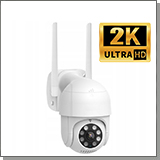 Уличная поворотная Wi-Fi IP-камера 5Mp «HDcom SE9826-5MP» с записью в облако Amazon и датчиком движения